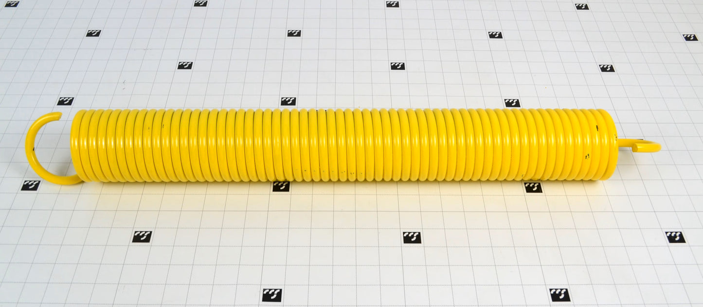 116954 - Main Spring Yellow 29-1/4" L x 3-3/8" OD 62 coils .403 wire dia.