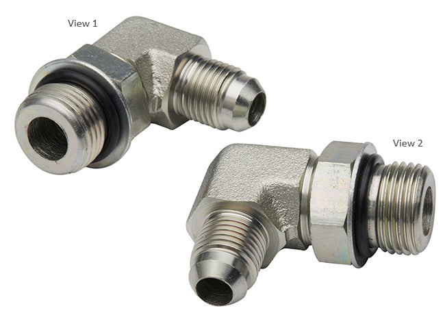 6007713 - FTG, MALE, 90, JIC6 TO ORING8 FTG