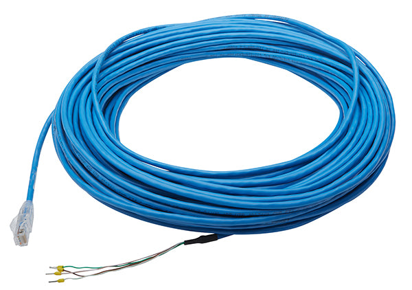 6015651 - CABLE CAT5 100' 3" LEADS BLUE CABLE, CAT5, 100FT, 3" LEADS