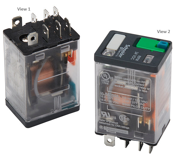 6016838 - RELAY DPDT 24 VDC