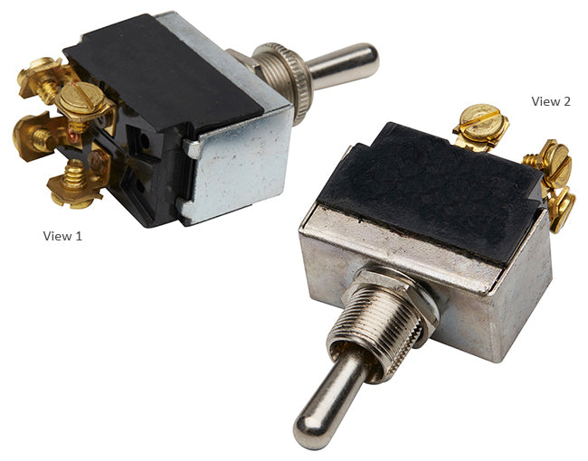 705846 - TOGGLE SWITCH, 3 POS.DBL.PULL