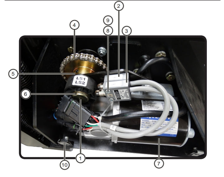 RHR-4000/SHR-5000 Motor Parts