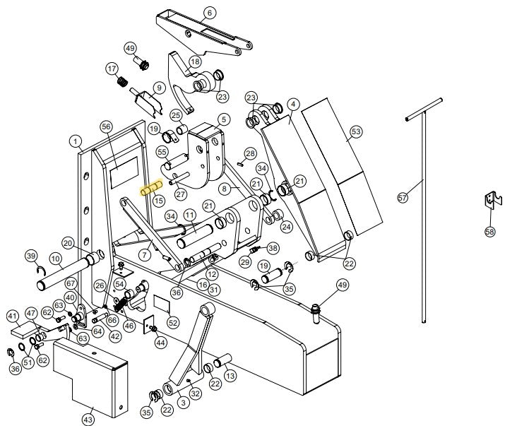 SL 10, 20, and 40 Manual Vehicle Restraints Spare Parts