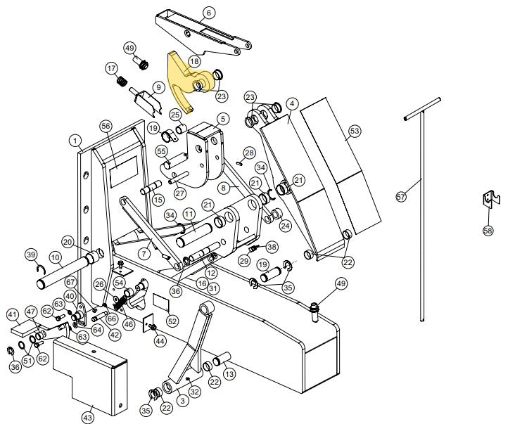 SL 10, 20, and 40 Manual Vehicle Restraints Spare Parts