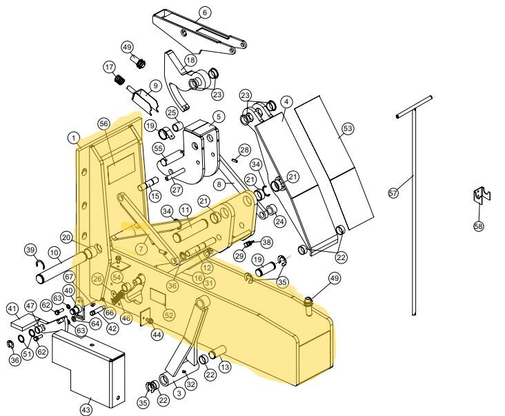 SL 10, 20, and 40 Manual Vehicle Restraints Spare Parts