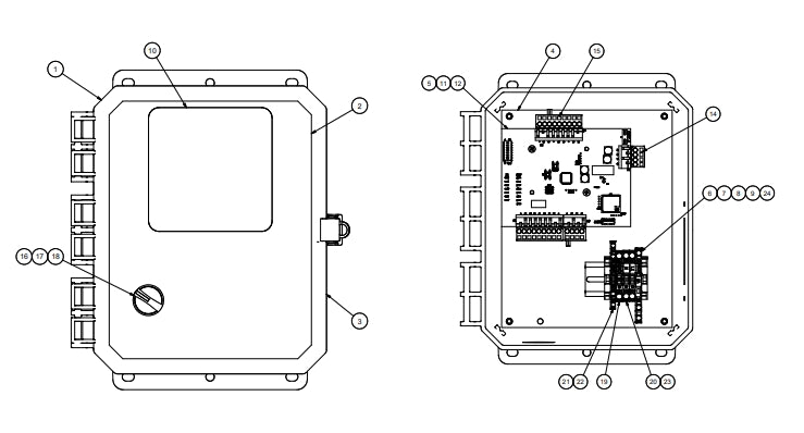 SL20 Control Panel Parts