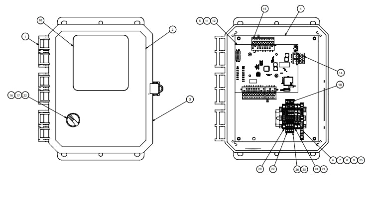 SL40 Control Panel Parts