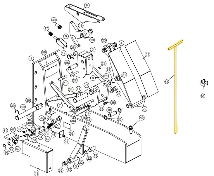SL 10, 20, and 40 Manual Vehicle Restraints Spare Parts