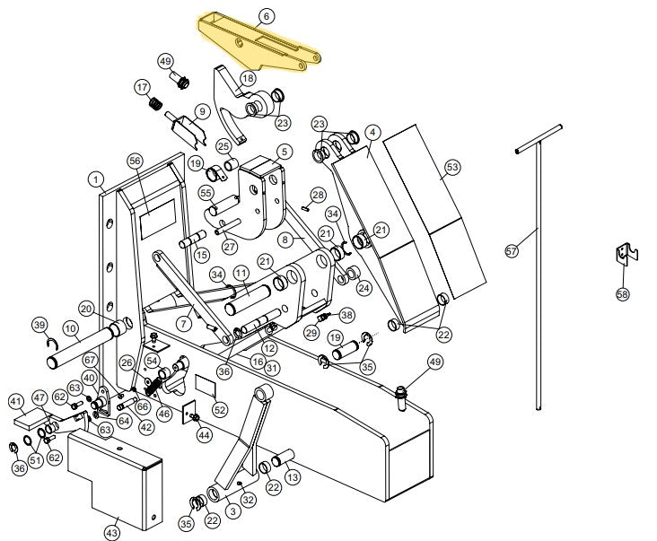 SL 10, 20, and 40 Manual Vehicle Restraints Spare Parts