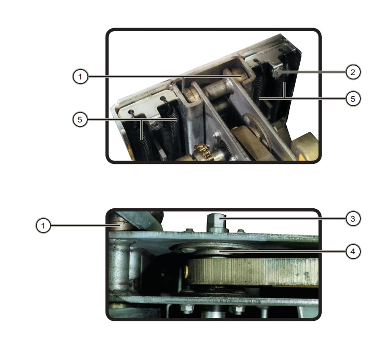 RHR Shafts and Bearings