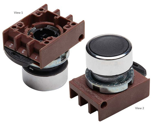 061729 - Push Button - Black