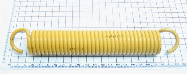 0941-0001 - Main Spring, Yellow