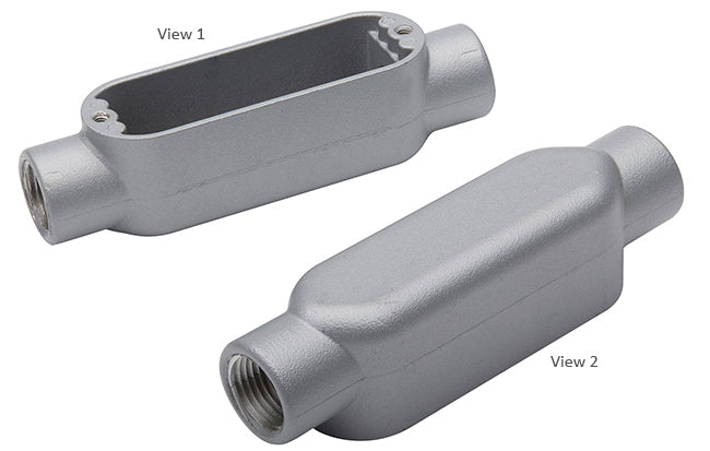 147025 - Conduit Body Type C, 1/2"