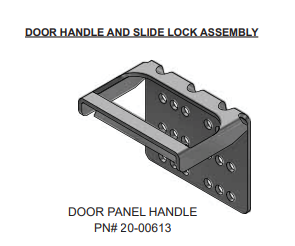 20-00613 DOOR PANEL HANDLE