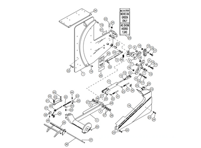 Star 4 Truk Stop Vehicle Restraint Replacement Parts (For Serial Number 10219276 and Higher)
