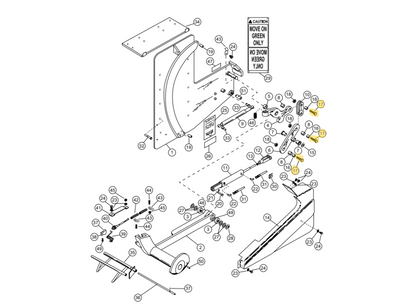 Star 4 Truk Stop Vehicle Restraint Replacement Parts (For Serial Number 10219276 and Higher)