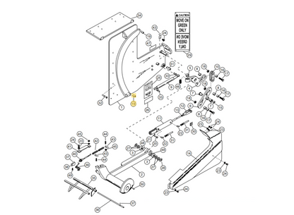 Star 4 Truk Stop Vehicle Restraint Replacement Parts (For Serial Number 10219276 and Higher)
