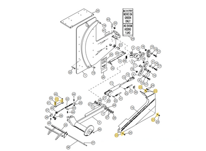 Star 4 Truk Stop Vehicle Restraint Replacement Parts (For Serial Number 10219276 and Higher)