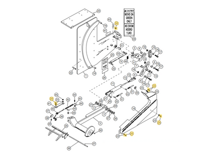 Star 4 Truk Stop Vehicle Restraint Replacement Parts (For Serial Number 10219276 and Higher)