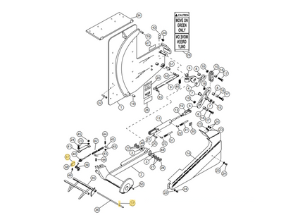 Star 4 Truk Stop Vehicle Restraint Replacement Parts (For Serial Number 10219276 and Higher)