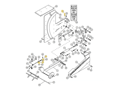 Star 4 Truk Stop Vehicle Restraint Replacement Parts (For Serial Number 10219276 and Higher)
