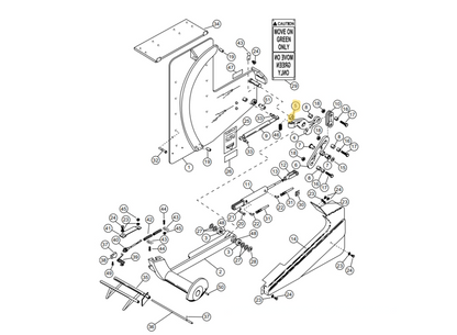 Star 4 Truk Stop Vehicle Restraint Replacement Parts (For Serial Number 10219276 and Higher)