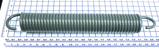 52100 - Extension Spring 23-1/2"lg 3"od, 41 coils .435 wire
