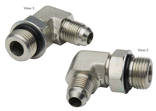 6007713 - FTG, MALE, 90, JIC6 TO ORING8 FTG