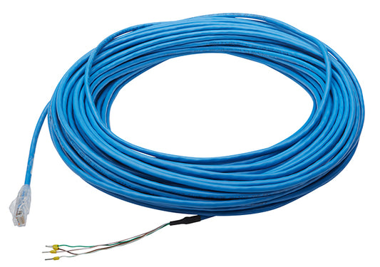 6015651 - CABLE CAT5 100' 3" LEADS BLUE CABLE, CAT5, 100FT, 3" LEADS