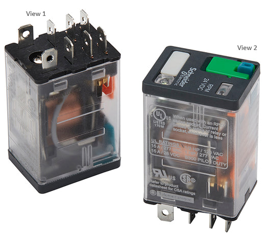 6016838 - RELAY DPDT 24 VDC