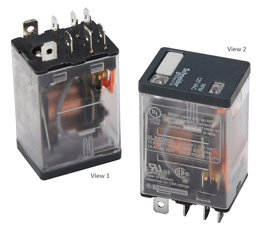 6016840 - RELAY DPDT 120 VAC