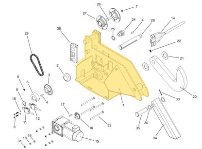 APS 2000 Vehicle Restraint Carriage Parts - APS Resource/Serco