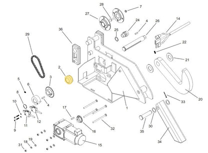 APS 2000 Vehicle Restraint Carriage Parts - APS Resource/Serco