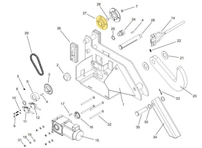 APS 2000 Vehicle Restraint Carriage Parts - APS Resource/Serco