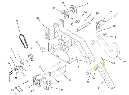APS 2000 Vehicle Restraint Carriage Parts - APS Resource/Serco