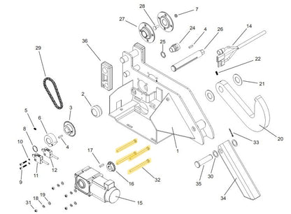 APS 2000 Vehicle Restraint Carriage Parts - APS Resource/Serco