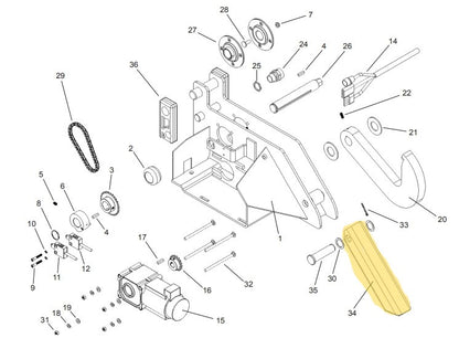 APS 2000 Vehicle Restraint Carriage Parts - APS Resource/Serco