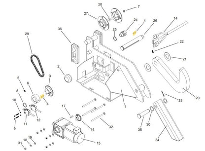 APS 2000 Vehicle Restraint Carriage Parts - APS Resource/Serco