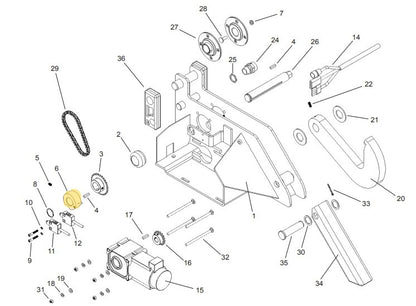 APS 2000 Vehicle Restraint Carriage Parts - APS Resource/Serco
