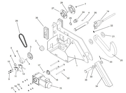 APS 2000 Vehicle Restraint Carriage Parts - APS Resource/Serco