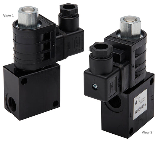 SE313049 - SOLENOID VALVE, COIL, CONNECTO R & BLOCK, N/O POPPET TYPE