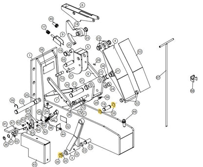 SL 10, 20, and 40 Manual Vehicle Restraints Spare Parts