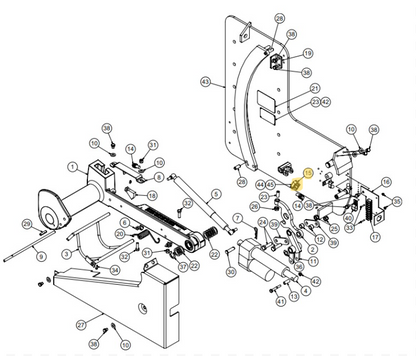 Star 4 LA Truk Stop Vehicle Restraint Replacement Parts (For Serial Number 61627800 and Higher)
