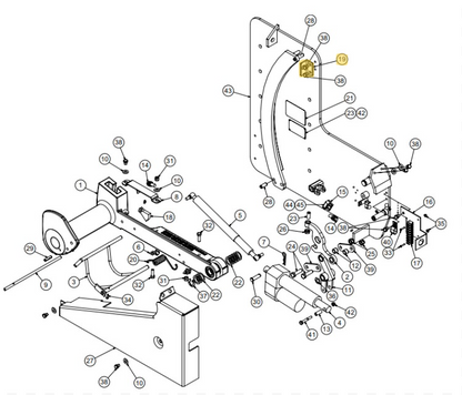 Star 4 LA Truk Stop Vehicle Restraint Replacement Parts (For Serial Number 61627800 and Higher)