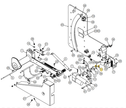 Star 4 LA Truk Stop Vehicle Restraint Replacement Parts (For Serial Number 61627800 and Higher)