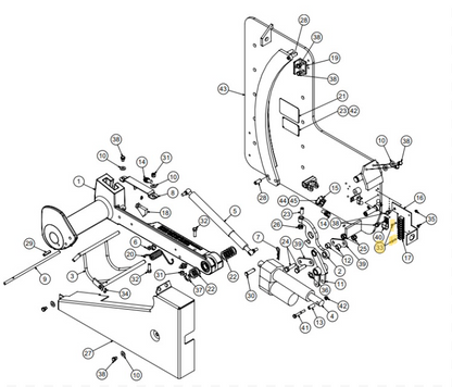 Star 4 LA Truk Stop Vehicle Restraint Replacement Parts (For Serial Number 61627800 and Higher)