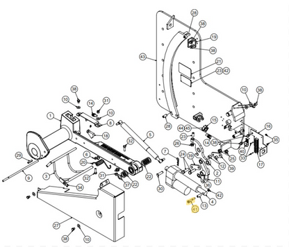 Star 4 LA Truk Stop Vehicle Restraint Replacement Parts (For Serial Number 61627800 and Higher)