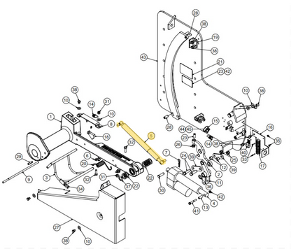 Star 4 LA Truk Stop Vehicle Restraint Replacement Parts (For Serial Number 61627800 and Higher)