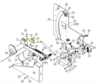 Star 4 LA Truk Stop Vehicle Restraint Replacement Parts (For Serial Number 61627800 and Higher)
