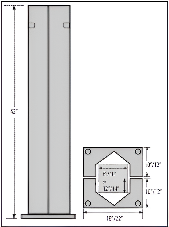Steel Column Protector- APS Resource/Serco